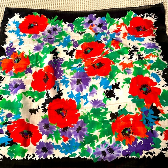 Berkshire Accessories - Silken by Berkshire vintage scarf